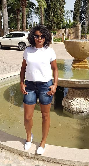 Ms Punshon has shared a series of snaps which show her seemingly globetrotting