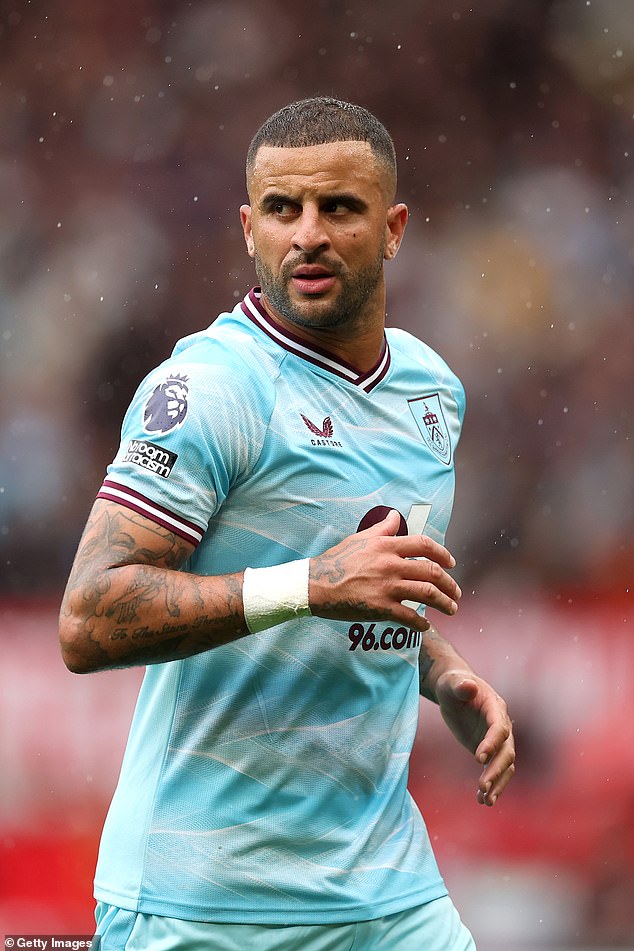 Lauryn has been single since the end of her on-and-off relationship with professional footballer Kyle, 35, with whom she shares two children (Kyle pictured in August)