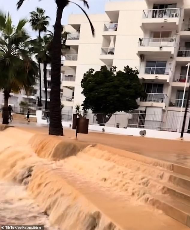 The scale of the flooding was laid bare in footage resembling an apocalyptic movie rather than a holiday destination