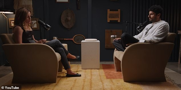 Appearing on the latest instalment of The Jay Shetty Podcast , the Harry Potter star revealed each glittering petal represented a different aspect of her life away from showbusiness