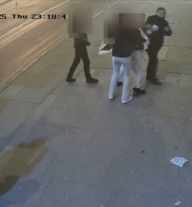 Aged 14 and 16, the sisters, together with a 17-year-old friend, hounded Mr Rivero (above) as he waited for a bus home this February