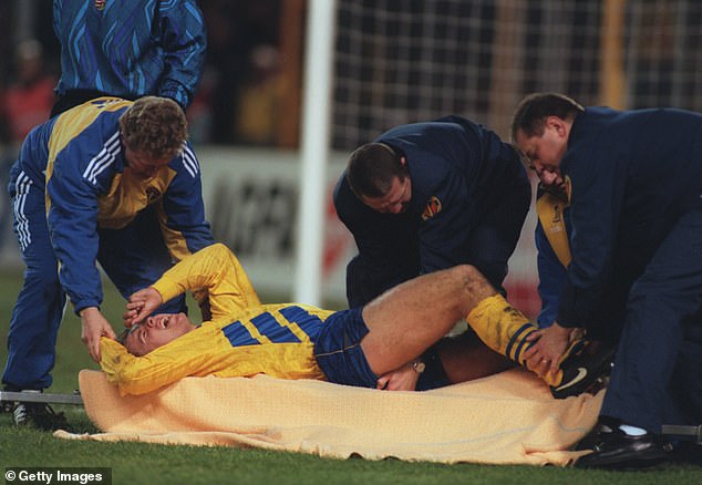 A horrific ankle injury in 1994 saw him struggle with fitness and form, but Leeds took a chance on him a year later