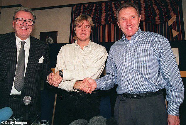 Leeds broke their record transfer fee to sign him for £4.5million in 1995 but that backfired