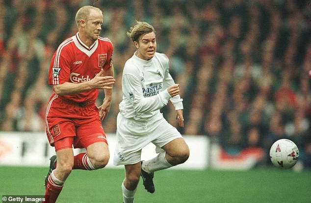 But Brolin struggled to convince and fell out with manager Howard Wilkinson, before even more acrimony with his successor George Graham