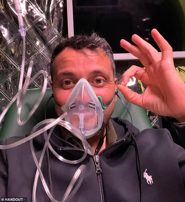 Dr Enayat said he noticed a change in his biological age due to the extra pressure of owning his own business