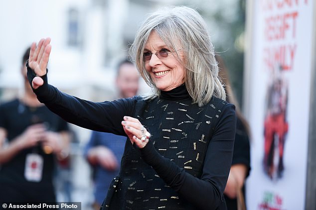 Keaton attends the LA Premiere of Love The Coopers at Los Angeles venue The Grove in 2015
