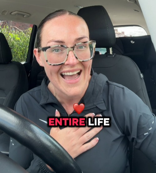 Woman in a car talking about the negatives of Mounjaro.