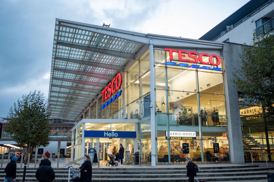 Tesco Superstore on West Cromwell Road.