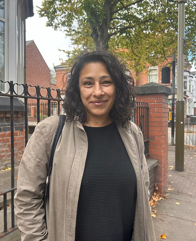 Naina Par said there is never any trouble between the different races or faiths, and says she is a Hindu in a predominantly Muslim area