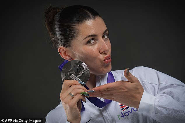 Hunt sprinted to silver in the women's 200m at the World Championships in Tokyo last month