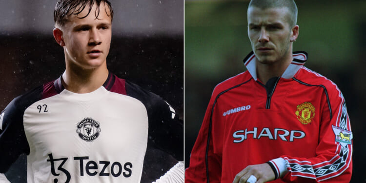 Meet Man Utd wonderkid, 17, dubbed 'cheat code' and 'mix of David Beckham & Paul Scholes' giving Amorim food for thought