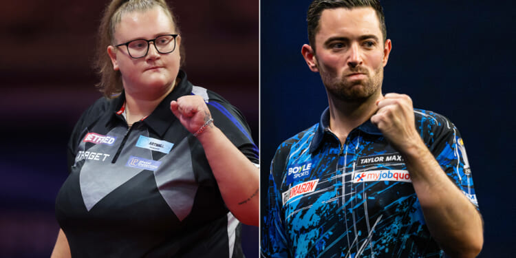 Luke Humphries excited as 'threat' Beau Greaves, 21, becomes only second female darts star to qualify for PDC Tour Card