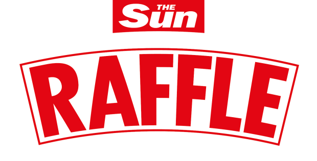 The Sun Raffle logo.