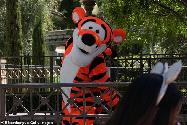 According to Melanie, who goes by @magicalgirlmelanie online, the character performers are taught tactics to handle rude or unruly guests (stock image)