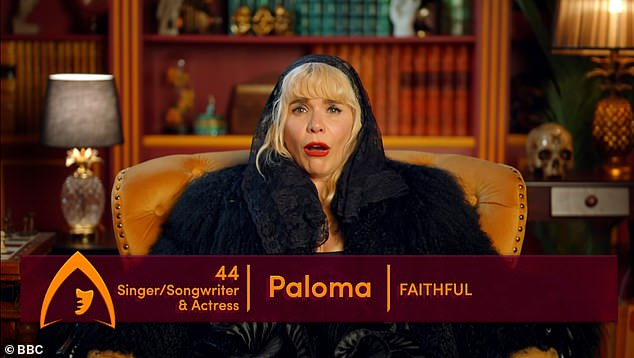 The comedian, 49, 'killed off' the singer during the first episode of the hit BBC reality show earlier this week, leaving viewers in hysterics over his sneaky move