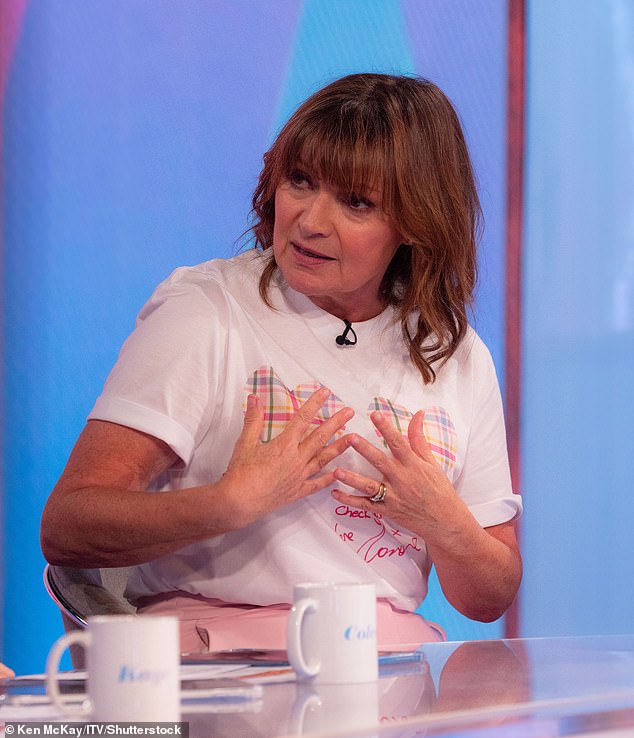 Admitting she had been 'angry' over the decision, Lorraine insisted that her ire was on behalf of her team, who saw their jobs also slashed