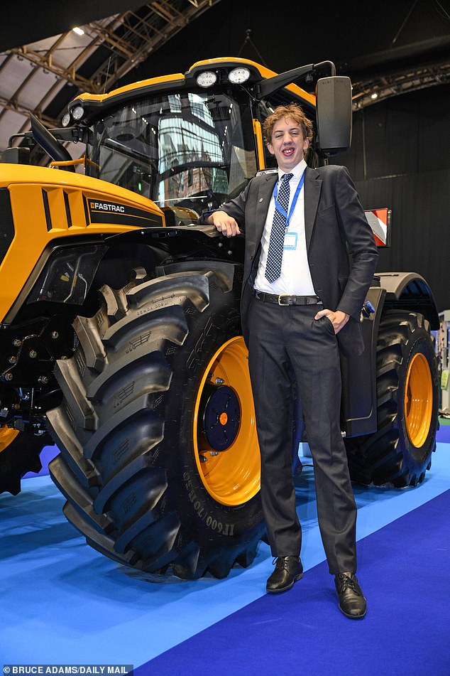 James McAlpine MP tallest politician standing at 7ft 2in at the Conservative Party Conference