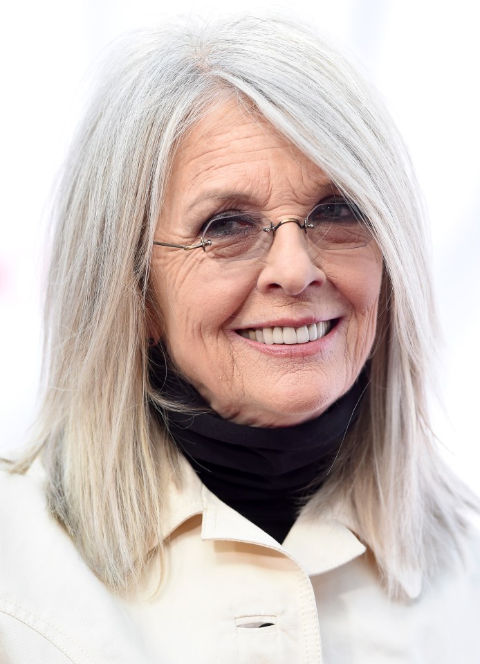 Actress Diane Keaton at the premiere of "Book Club".
