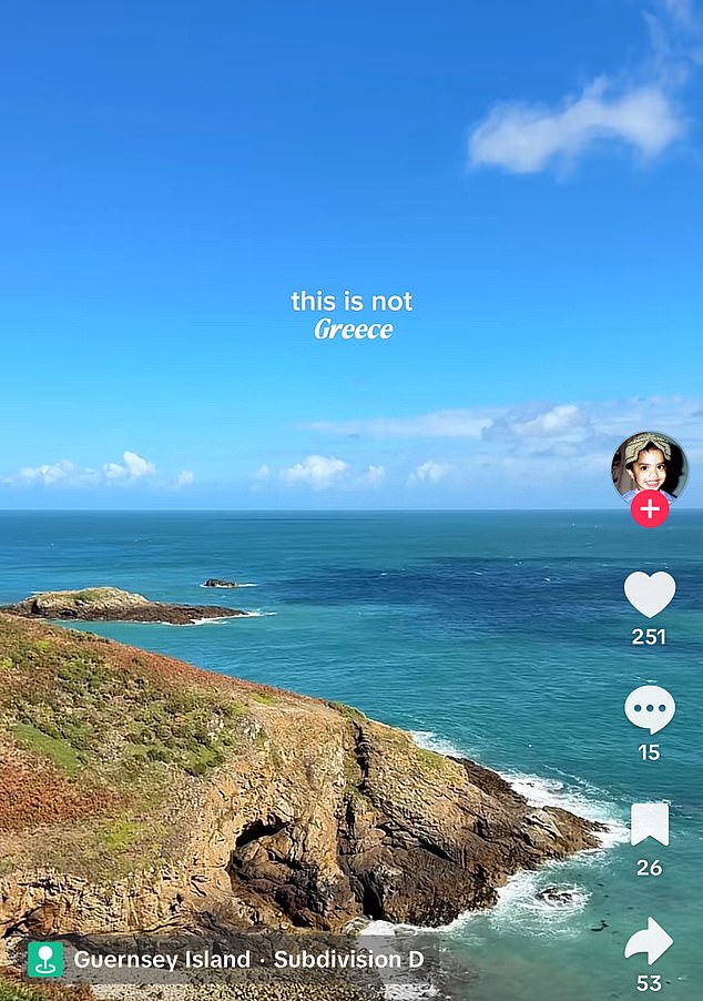 Influencers are flooding TikTok with dreamy Guernsey content of dazzling shores, pristine beaches and jagged clifftops