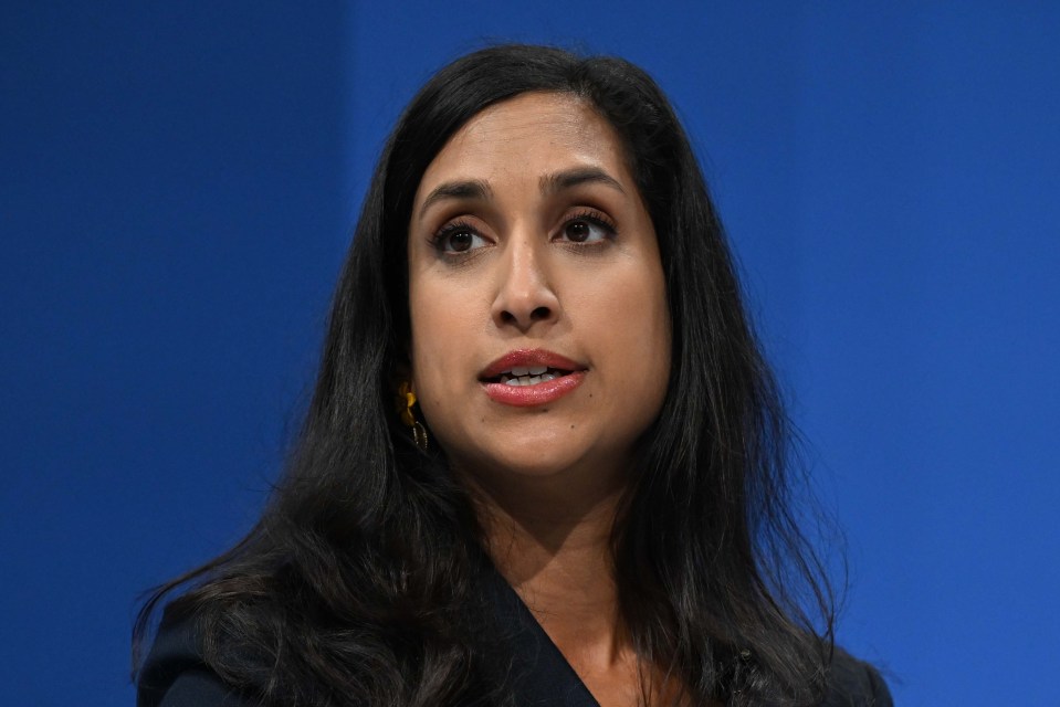 Claire Coutinho, Shadow Secretary of State for Energy Security and Net Zero, speaking at the Conservative Party Annual Conference.