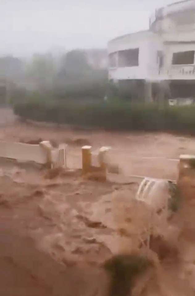 **FULL COPY BY NATALIA PENZA natypenza@gmail.com**.-TEL: +34 659 567 821** .SPAINS weather woes have continued with thousands of people affected by Storm Alice last night as it unleashed hell on the southern part of Catalonia