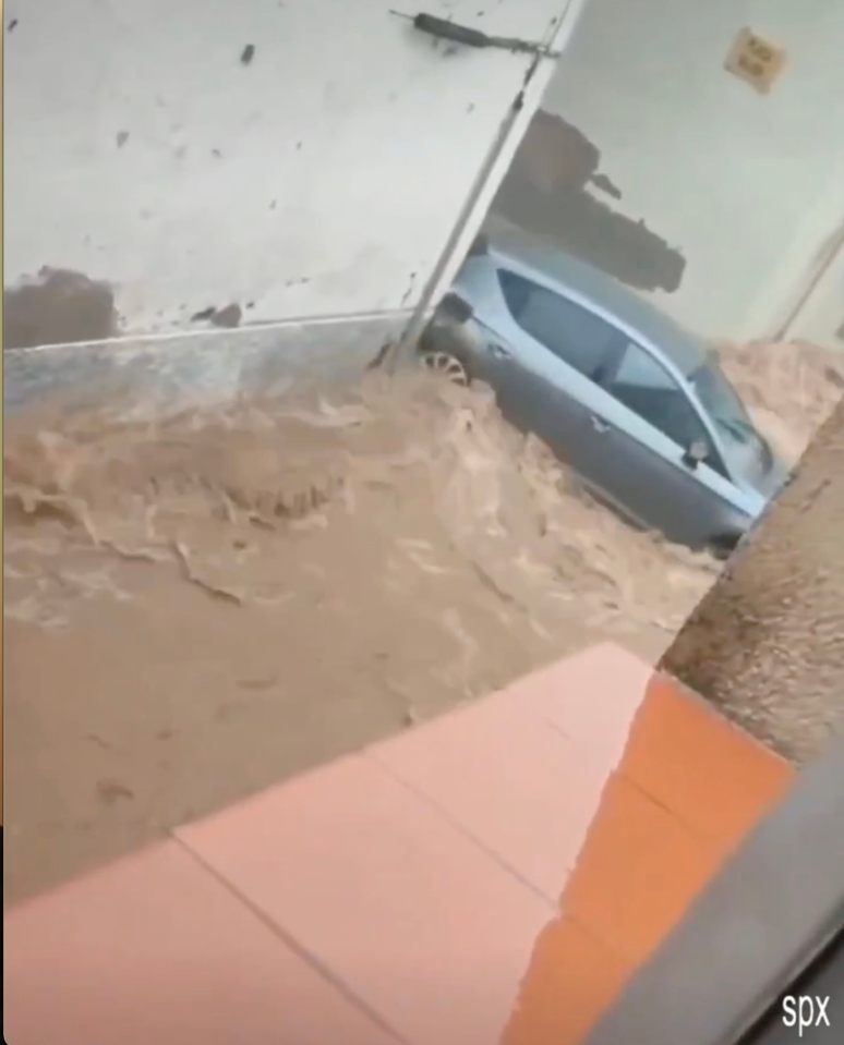 **FULL COPY BY NATALIA PENZA natypenza@gmail.com**.-TEL: +34 659 567 821** .SPAINS weather woes have continued with thousands of people affected by Storm Alice last night as it unleashed hell on the southern part of Catalonia