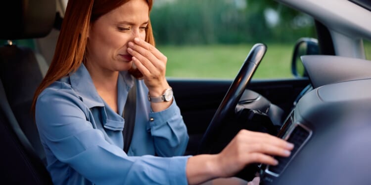 Banish foul smells in your car using 65p staple that everyone has in their kitchen cupboards