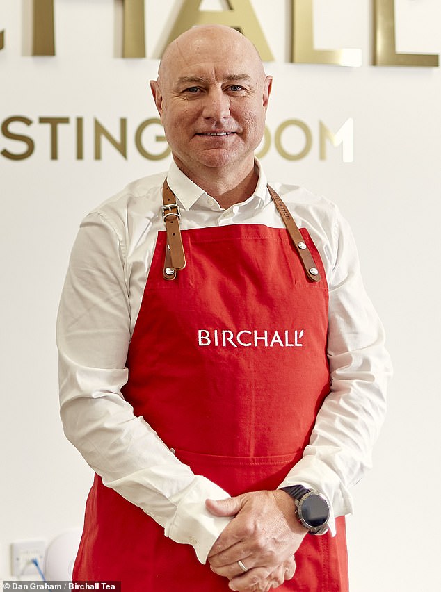 Dan Graham (pictured), the managing director of British tea brand Birchall Tea, revealed the secret ingredient he uses to make the perfect cup of tea