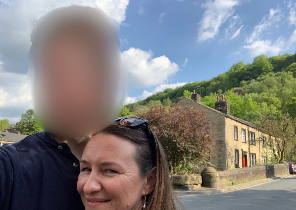 Carla Crivaro and husband Federico.