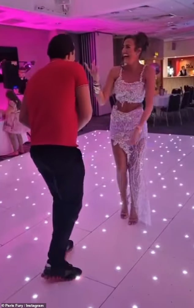 Tyson and Paris' eldest child got engaged to her boxer boyfriend Noah Price at her sweet sixteenth birthday party last month