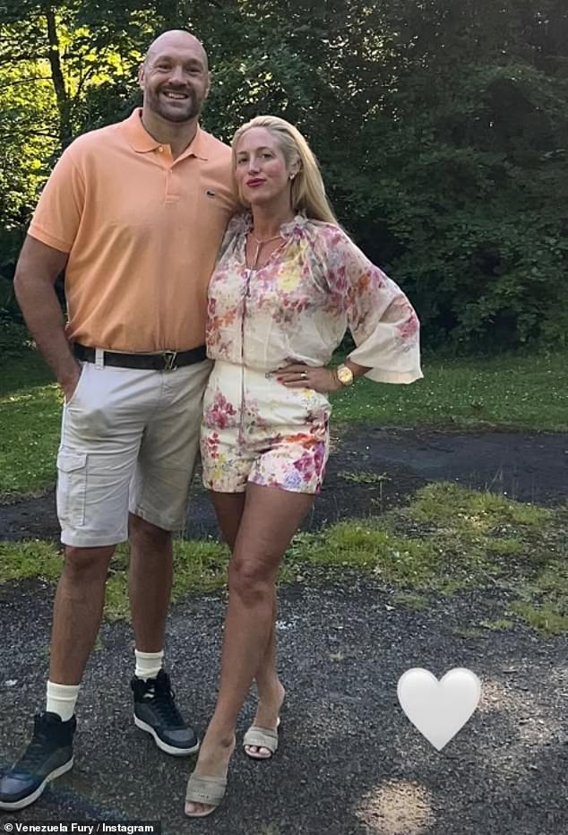 Venezuela's engagement had echoes of Tyson and Paris' romance, with the couple having met when they were 17 and 15 respectively, getting engaged two years later