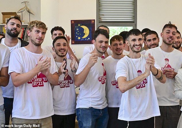 The talented musician who just went to a festival to dance when he was kidnapped by terrorists was seen on a video call to his parents moments before being freed yesterday