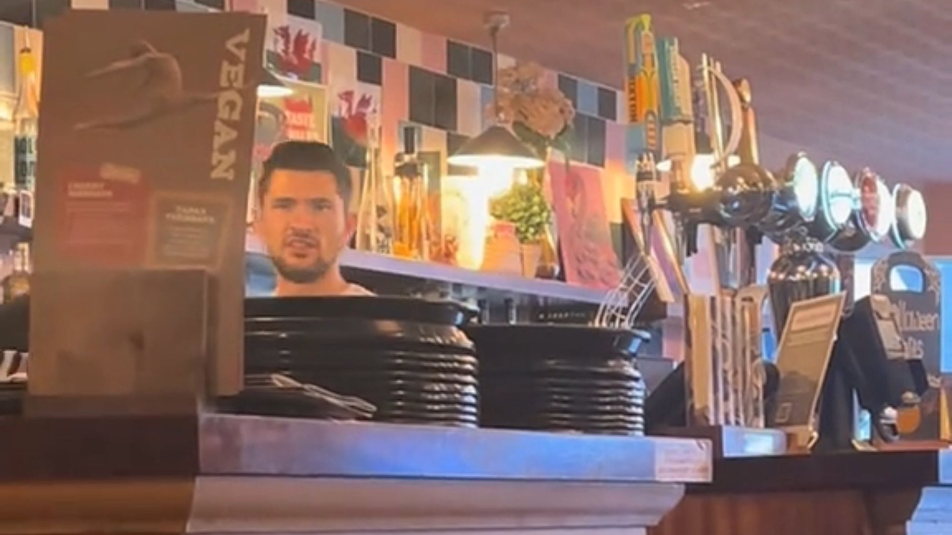 ITV star spotted working behind the bar at a pub by fans - five years after show was cancelled