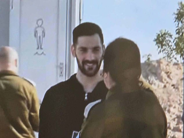 First photo of Gali Berman, one of the first Israeli hostages to be released by Hamas, in Israel