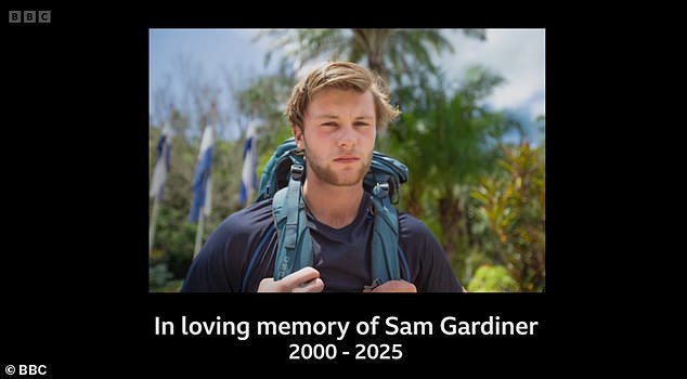 Following a recent instalment of the latest series of Race Across The World , the show left fans moved with an emotional tribute to Sam (pictured)