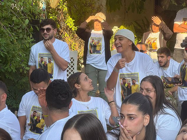 British-Israeli Emily Damari, freed from captivity last January, was seen watching her best friends Gali and Ziv being released in a private viewing session with close family and friends