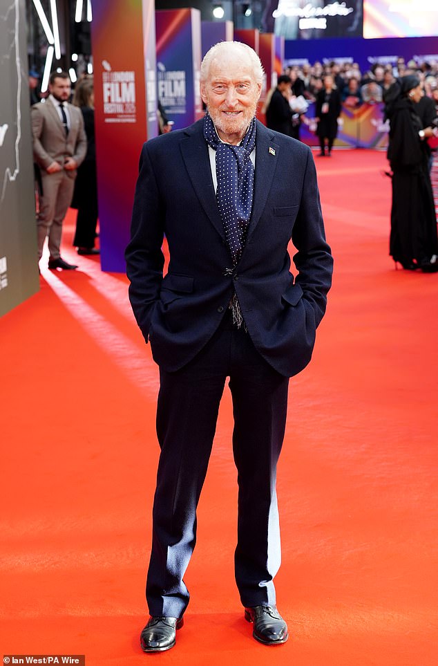 Joining them at the premiere was Charles Dance, who plays Leopold Frankenstein, Victor's strict, oppressive father and a renowned physician