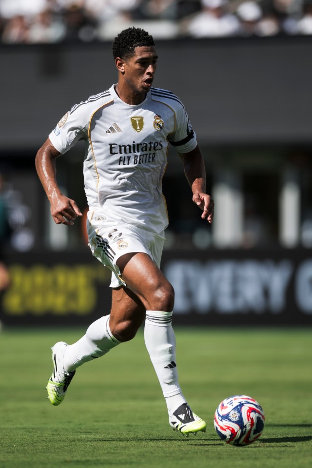 Jude Bellingham of Real Madrid CF during a FIFA Club World Cup quarterfinal match.