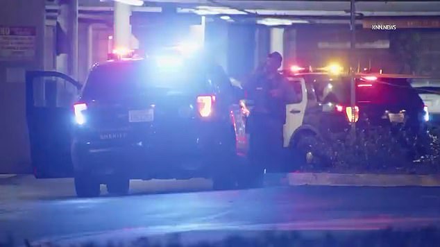 According to the Los Angeles County Coroner's Office, she was found lying next to a parking garage in the LA suburb of Valencia . First responders arrived on the scene at around 8:30pm on Friday near the the town's shopping mall, near a local Hyatt Regency Hotel