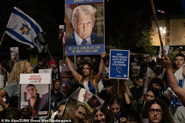 Trump has been hailed a hero in Israel as Israelis celebrate the release of the hostages