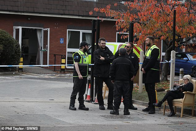 A Jewish day centre close to the Heaton Park synagogue at the centre of a terror attack was cordoned off after a 'suspicious substance' was found