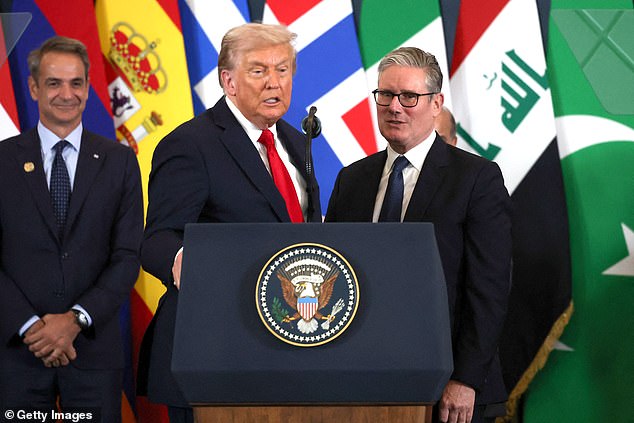 In an embarrassing moment for Keir Starmer, the UK Prime Minister appeared to think he had been called up to the podium to speak