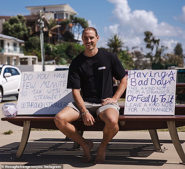 Blair, who launched Through Strangers Eyes in response to his own questions about grief and mental health, says stories like Lauren¿s are at the heart of his mission