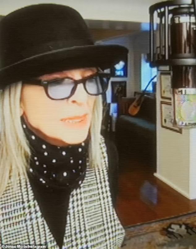 The star had previously spoken about her long-standing dream of being a singer, saying: 'I had a fantasy of being a nightclub singer that I carried through even into my early twenties'