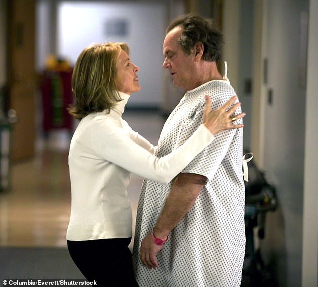 Diane is famed for films including Annie Hall, Reds, and Something¿s Gotta Give, in which she starred alongside Jack Nicholson (pictured 2003)