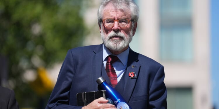 Gerry Adams will be BLOCKED from claiming taxpayer compensation under new Troubles Bill introduced today