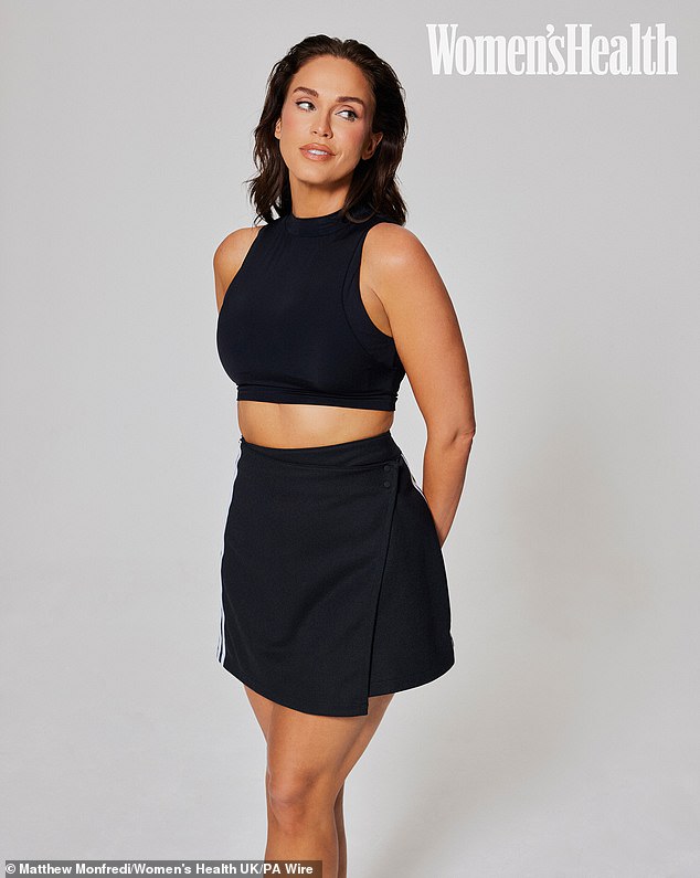 Vicky, who looked stunning in a series of images accompanying the interview, said: 'My mum told me ''If not having children is your trajectory, that's fine,'' which I thought was powerful'