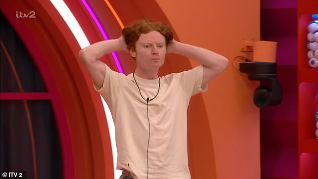 Fans did not get to see the offending comments that resulted in his removal, with George's words deemed contrary to broadcast standards