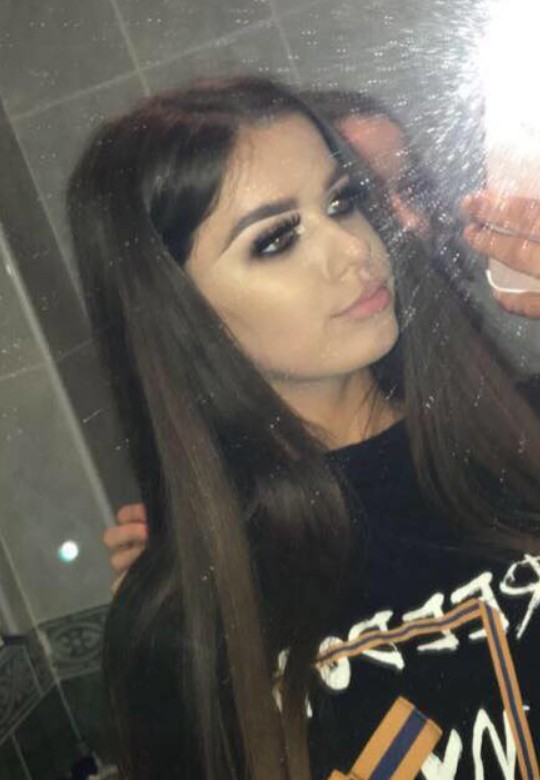 A close-up of Madison Boscoe-Hough's head and torso.