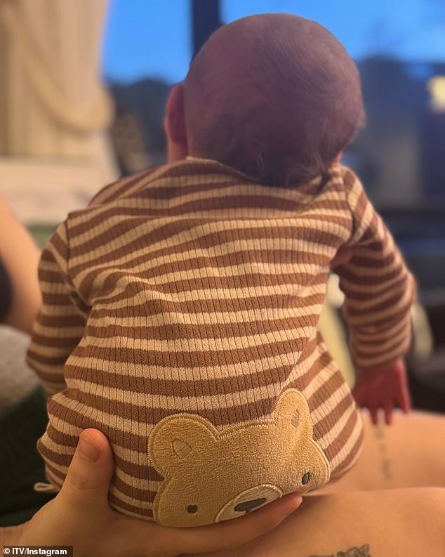 A photo of baby Forever was shown to audiences of This Morning